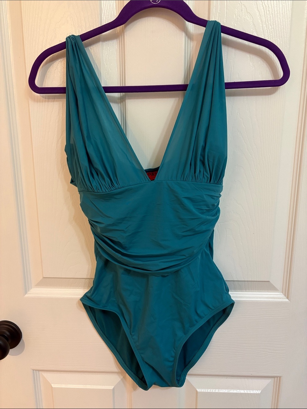 SPANX Teal One-Piece Swimsuit
